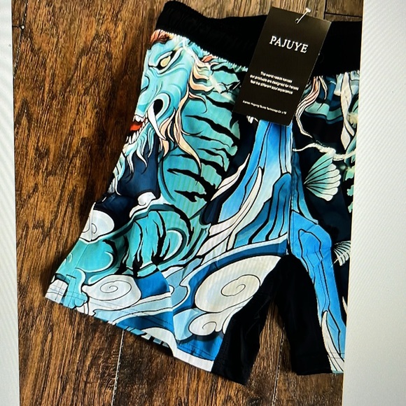 Men's Large Swim Trunk Beach Swimming Mesh Liner Zipper Pocket Quick Dry - Picture 3 of 5